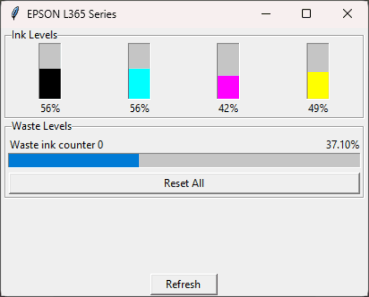 Vista previa de la interfaz de ez-reset (CiRIP)