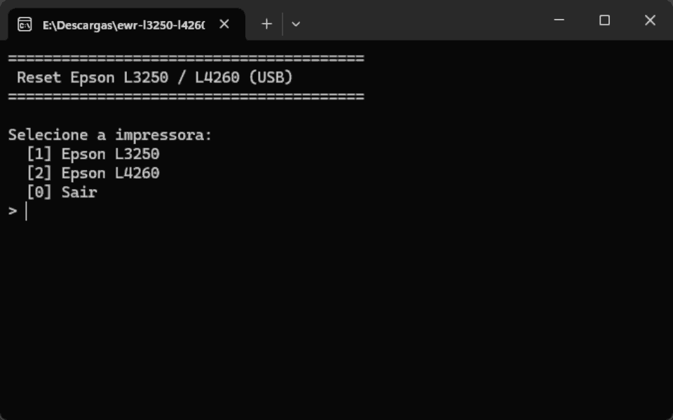Vista previa de la interfaz de epson-l3250-l4260-reset (agemilsonn)